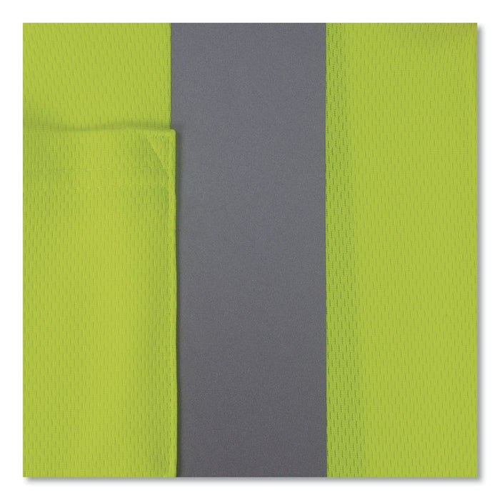 GloWear 8295 Class 2 Hi-Vis Polo Shirt, Small, Lime