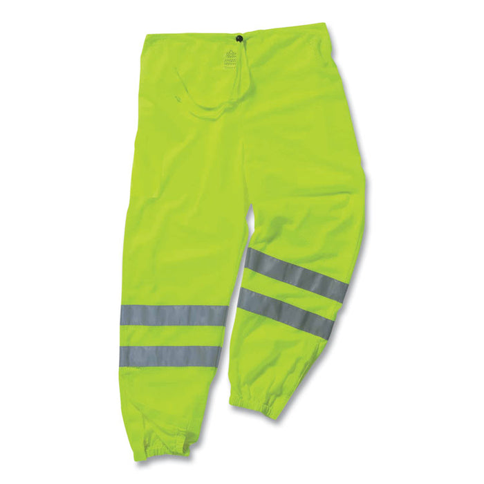 GloWear 8910 Class E Hi-Vis Pants, 2X-Large/3X-Large, Lime
