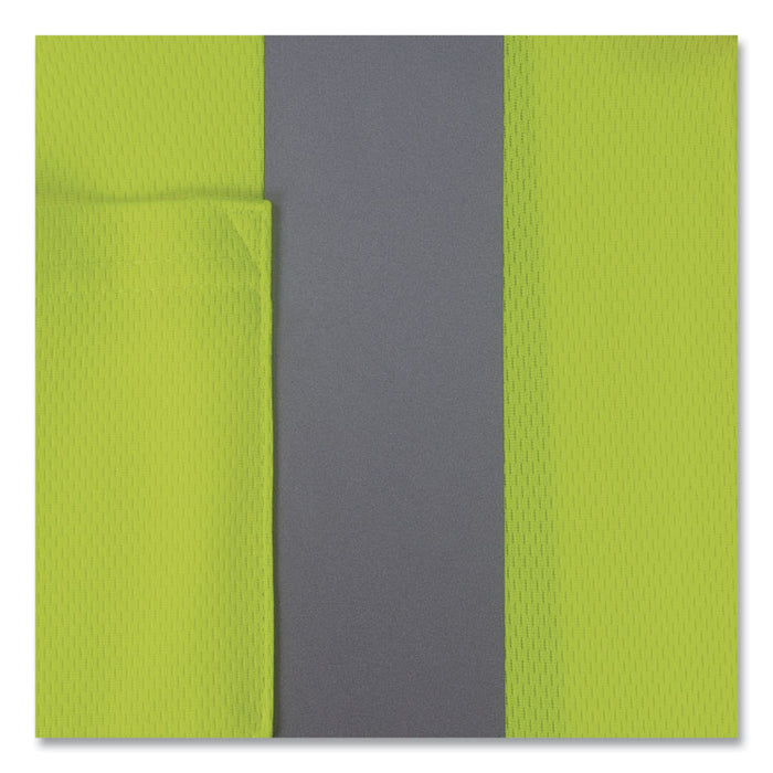 GloWear 8295 Class 2 Hi-Vis Polo Shirt, 4X-Large, Lime