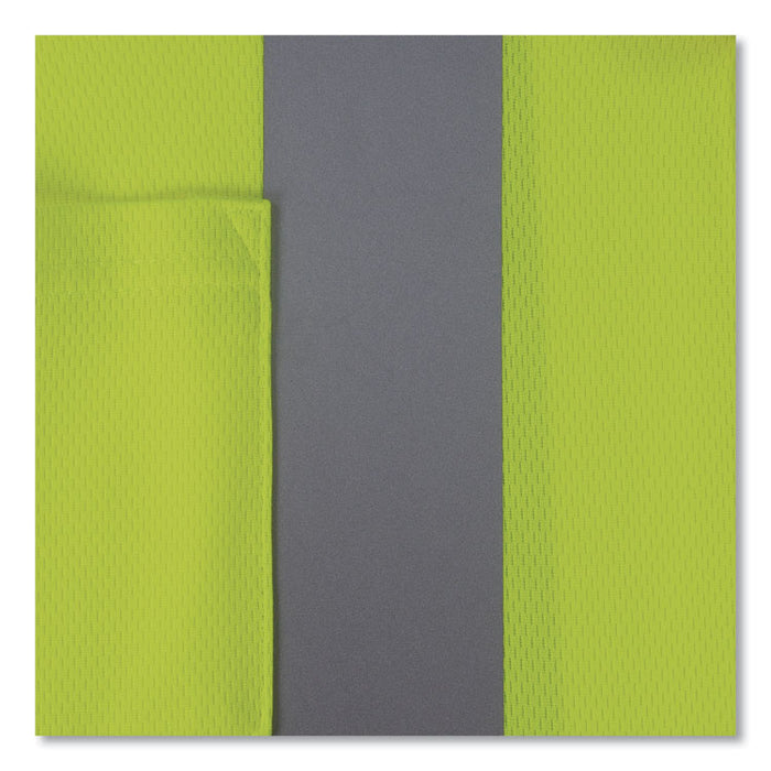 GloWear 8295 Class 2 Hi-Vis Polo Shirt, Large, Lime