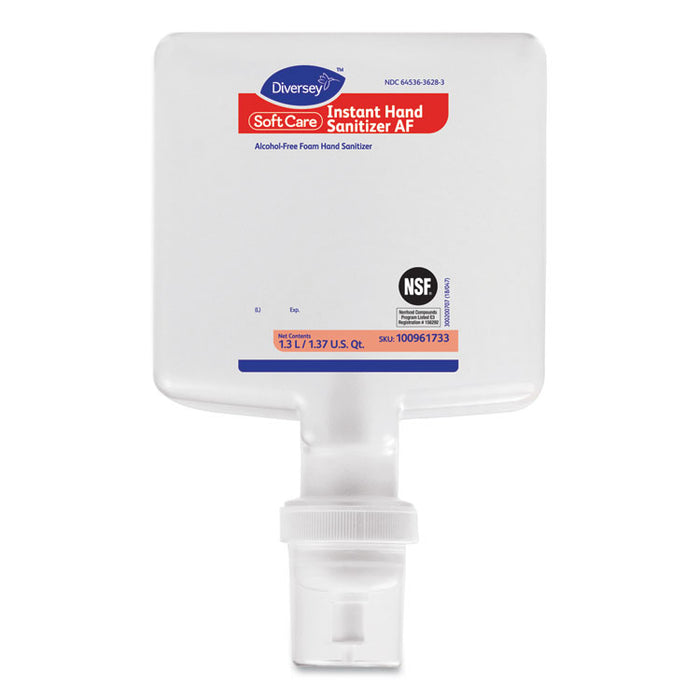 Soft Care Instant Gel Hand Sanitizer AF, 1,300 mL Cartridge, Fresh Scent, 6/Carton