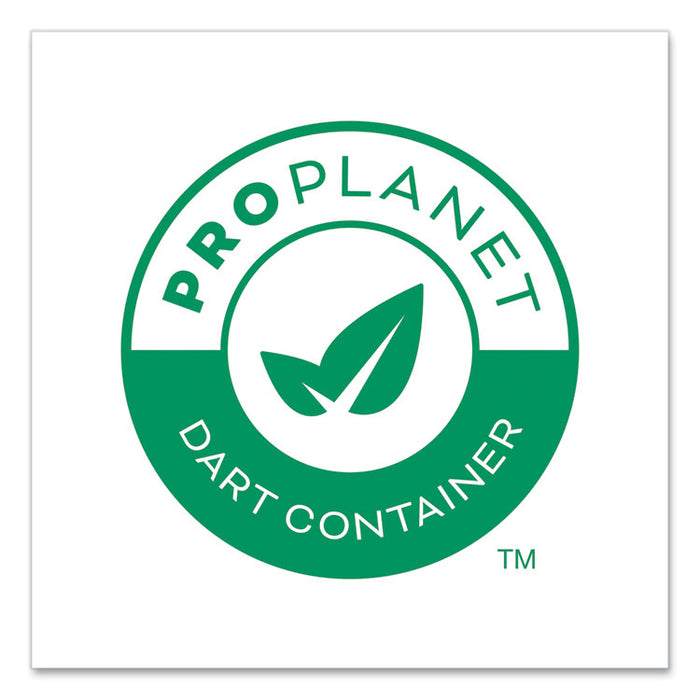 Bare Eco-Forward Treated Paper Funnel Cups, ProPlanet Seal, 6 oz, White, 250/Bag, 10/Carton