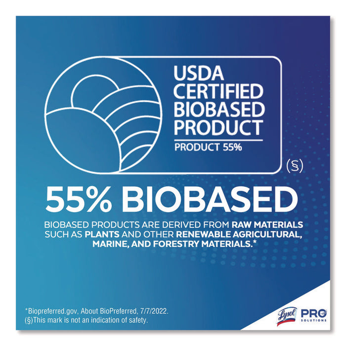 Professional Disinfecting Wipe Bucket Refill, 1-Ply, 6 x 8, Lemon and Lime Blossom, White, 800 Wipes/Bag, 2 Refill Bags/CT