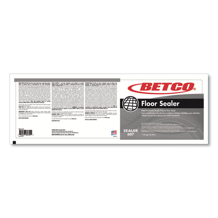 Floor Sealer, 1 gal Bottle, 4/Carton