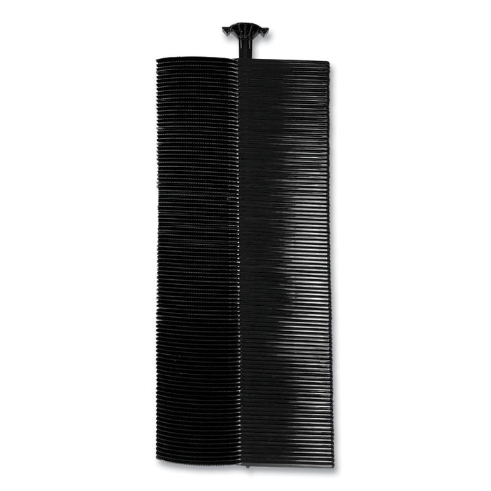 Spoon WeGo Polystyrene, Spoon, Plastic, Black, 1,000/Carton