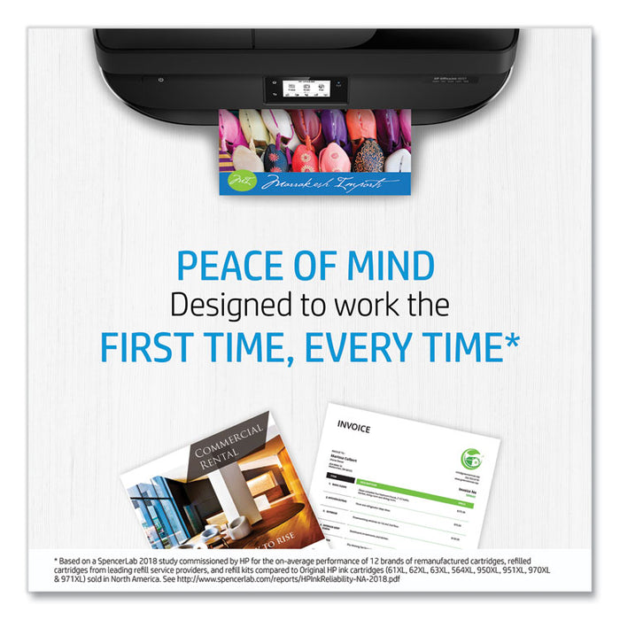 HP 738 (498N4ACT) Black Original DesignJet Ink Cartridge, 20/Carton