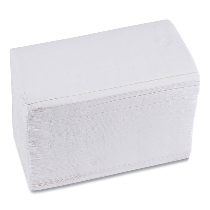 1/8-Fold Dinner Napkins, 2-Ply, 15 x 17, White, 150/Pack, 20 Packs/Carton
