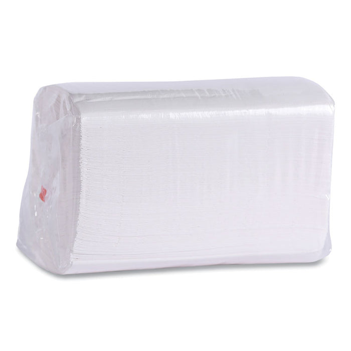 1/8-Fold Dinner Napkins, 2-Ply, 15 x 17, White, 150/Pack, 20 Packs/Carton