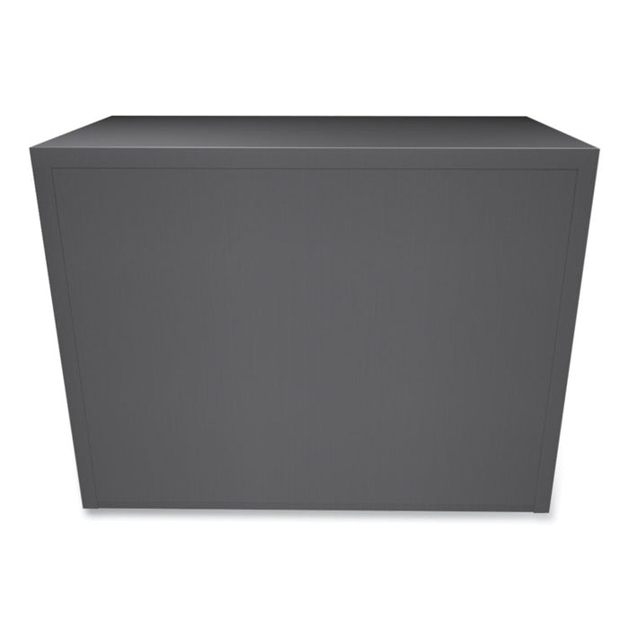 Brigade 700 Series Lateral File, 2 Legal/Letter-Size File Drawers, Charcoal, 36" x 18" x 28"
