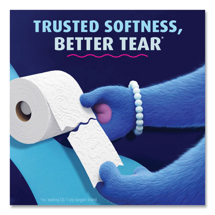 Ultra Soft Bathroom Tissue, Mega Roll, Septic Safe, 2-Ply, White, 208 Sheets/Roll, 4 Rolls/Pack, 8 Packs/Carton