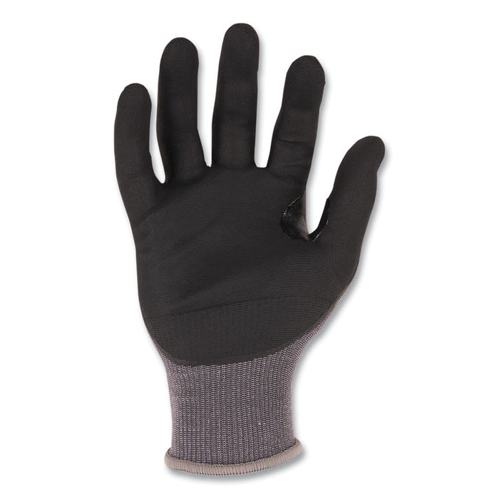 ProFlex 7043 ANSI A4 Nitrile Coated CR Gloves, EN388: 4X42D, 9" Long, Medium, Gray, Pair
