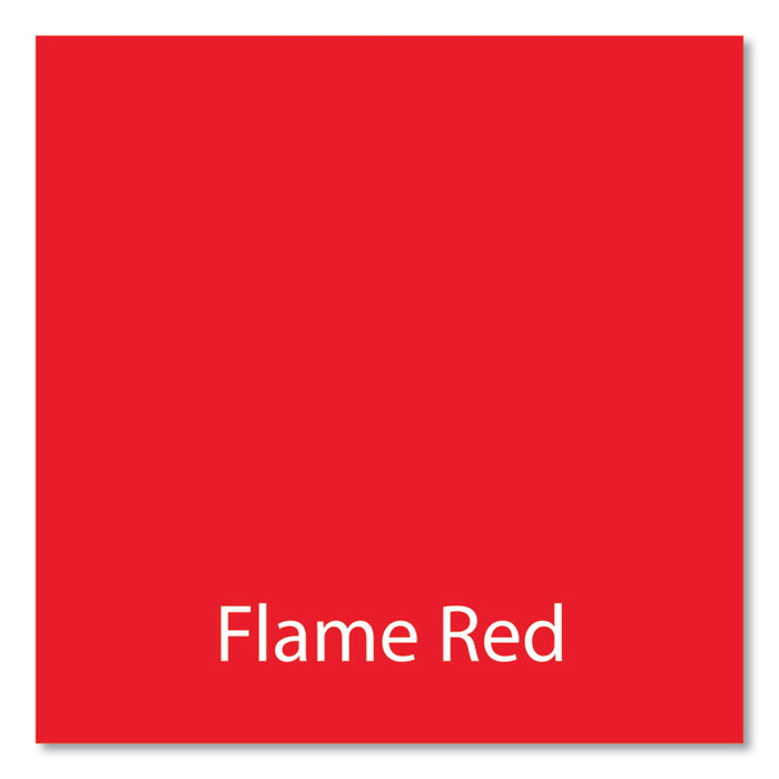 F1 Shallow Trays for Gratnells Storage Frames and Trolleys, 1.85 gal Capacity, 12.28" x 16.81" x 3.25", Flame Red, 8/Pack