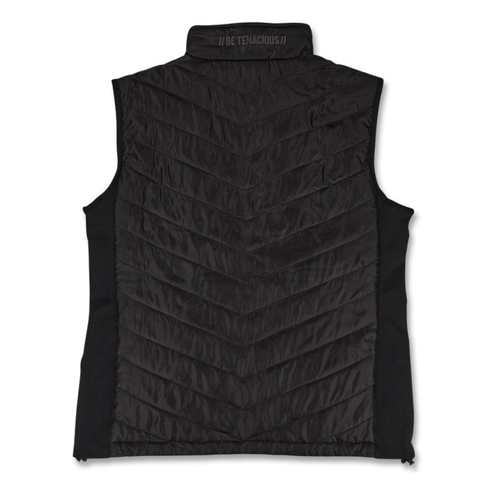 N-Ferno 6495 Rechargeable Heated Vest with Battery Power Bank, Fleece/Polyester, 2X-Large, Black