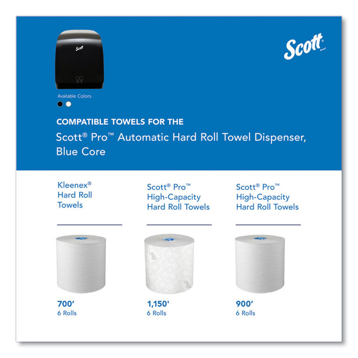 Pro Electronic Hard Roll Towel Dispenser, 12.66 x 9.18 x 16.44, Smoke