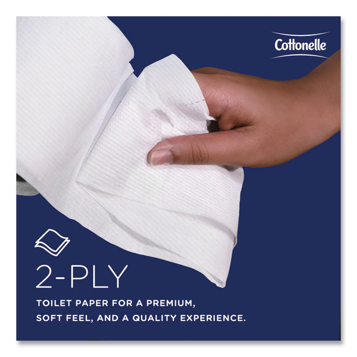 Two-Ply Bathroom Tissue, Septic Safe, White, 451 Sheets/Roll, 20 Rolls/Carton