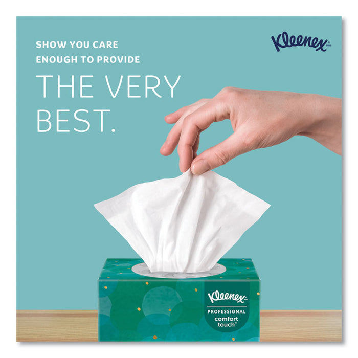 Professional Facial Tissue, Pop-Up Box, 2-Ply, 90 Sheets/Box, 6 Boxes/Pack
