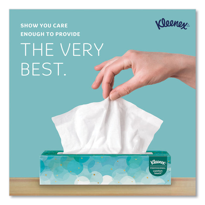 White Facial Tissue for Business, Pop-Up Box, 2-Ply, 90 Sheets/Box, 36 Boxes/Carton