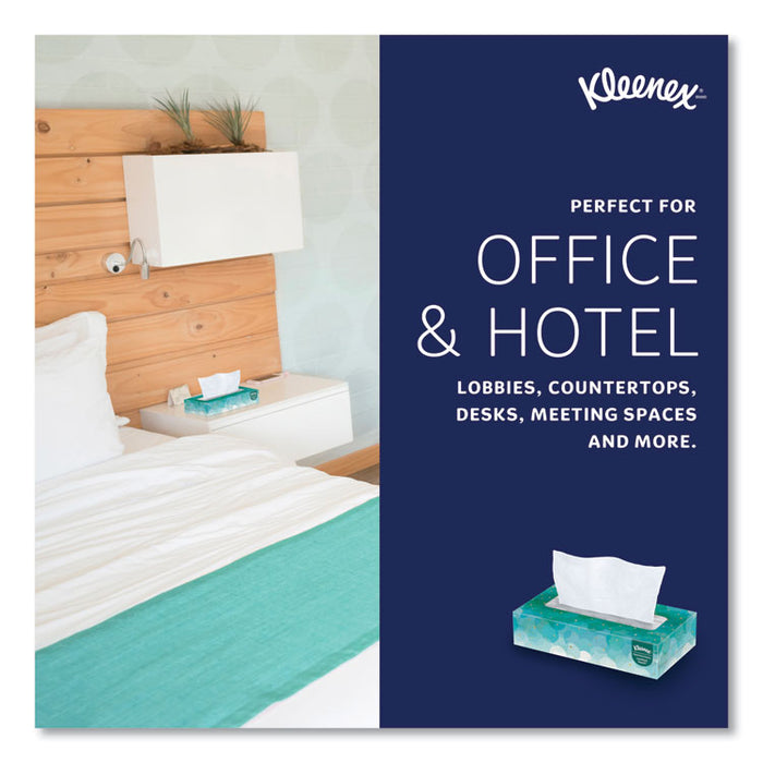 White Facial Tissue for Business, Pop-Up Box, 2-Ply, 90 Sheets/Box