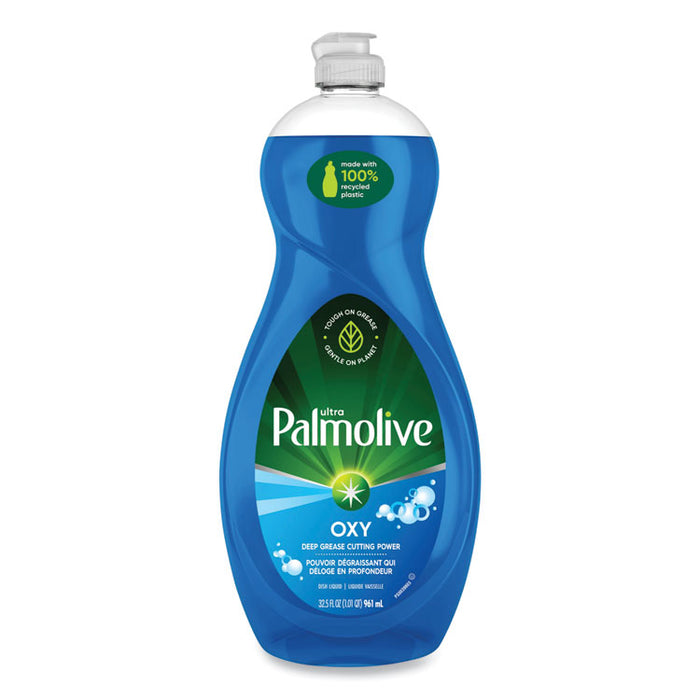 Oxy Dishwashing Liquid, Fresh Scent, 32 oz Bottle, 9/Carton