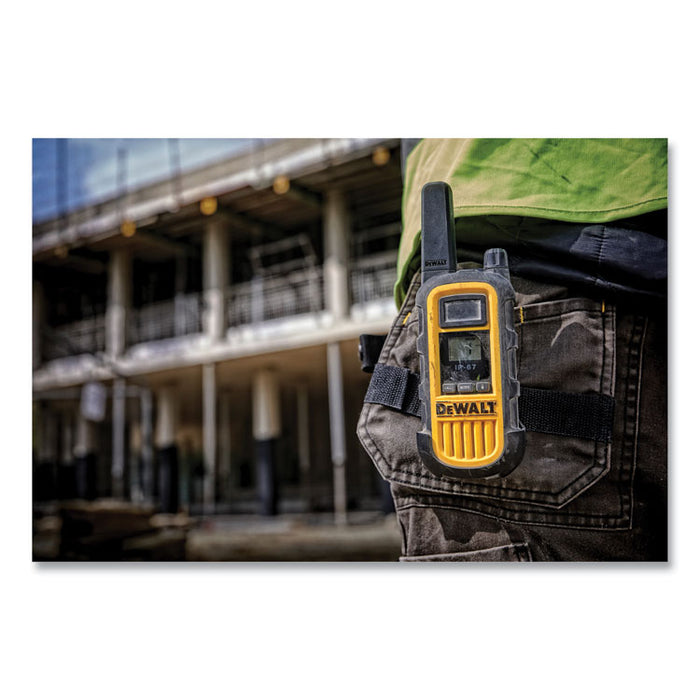 2DXFRS800SV1 FRS Two-Way Radios, 4 Radios, 2 W, 22 Channels