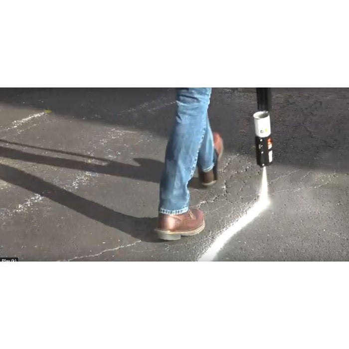 Industrial Choice Precision Line Marking Paint, Fluorescent Green, 17 oz Aerosol Can, 12/Carton