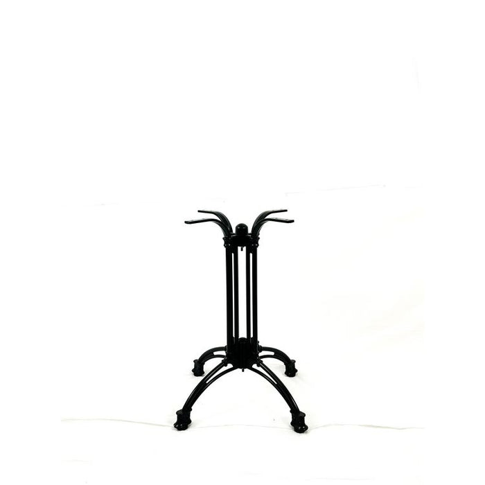 Solid Wood Tables, Cast Iron Base, Square, 36w x 36d x 29.75h, Natural
