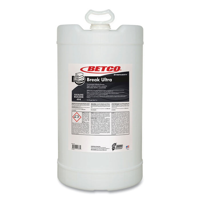Symplicity Break Ultra Alkaline Booster, Odorless, 15 gal Drum