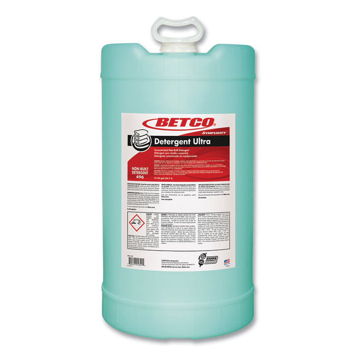 Symplicity Detergent Ultra, Pleasant, 15 gal Drum