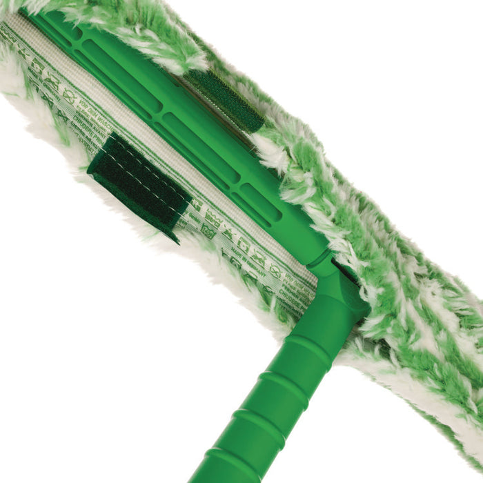 Monsoon Plus StripWasher Complete with Green Plastic Handle, Green/White Sleeve, 18" Wide Sleeve