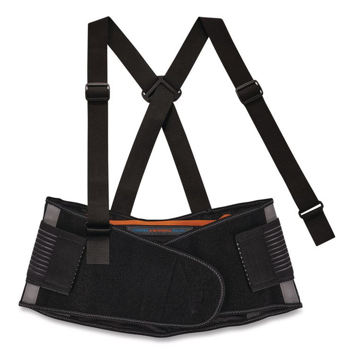 Proflex 1675 Back Support Brace with Cooling/Warming Pack, 2X-Large, 42" to 46" Waist, Black