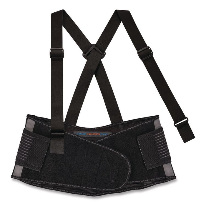 Proflex 1675 Back Support Brace with Cooling/Warming Pack, 3X-Large, 46" to 52" Waist, Black