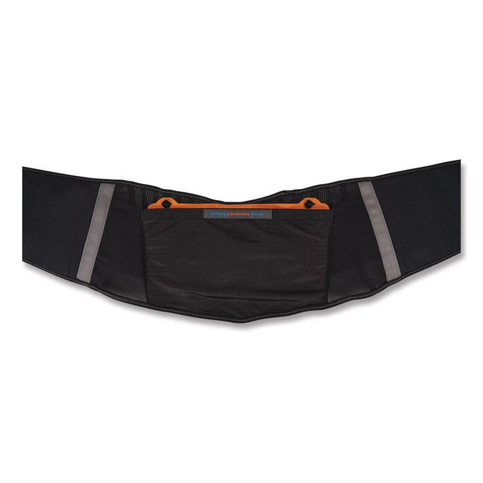 Proflex 1675 Back Support Brace with Cooling/Warming Pack, X-Small, 22" to 25" Waist, Black