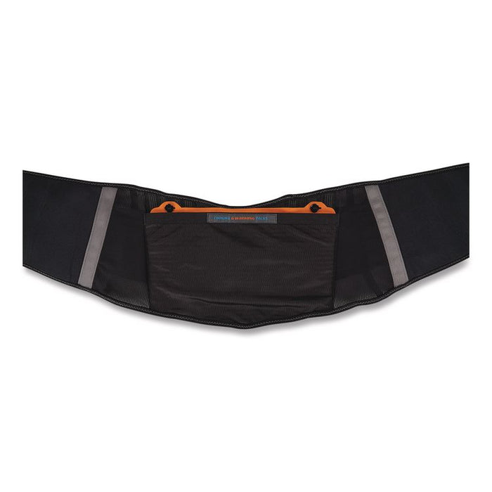 Proflex 1675 Back Support Brace with Cooling/Warming Pack, 3X-Large, 46" to 52" Waist, Black