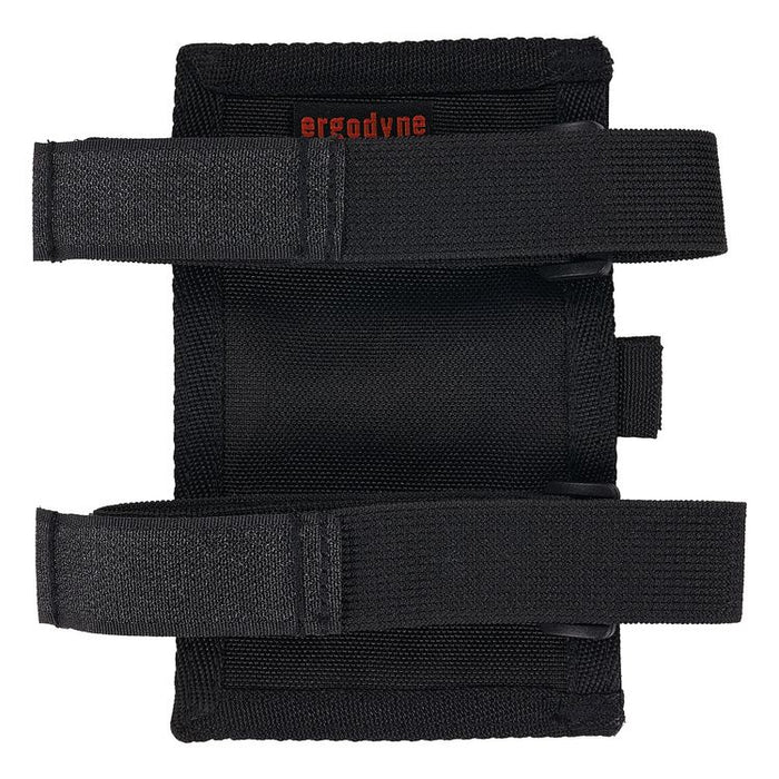 Squids 3390 Dual Band Arm ID/Badge Holder with Hook-and-Loop Closure, Vertical, Black, 3.75 x 5.75, 2.75 x 4.75 Insert