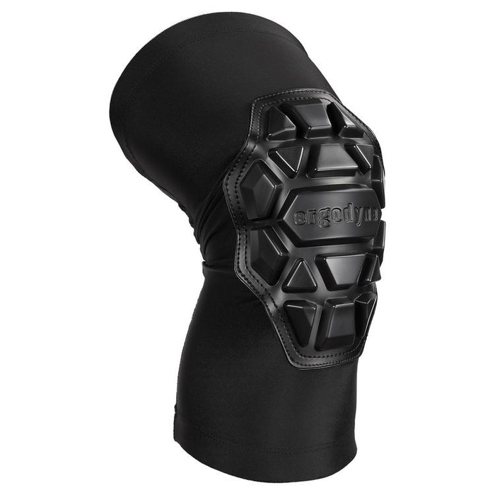 ProFlex 550 Padded Knee Sleeves with 3-Layer Foam Cap, Slip-On, Medium/Large, Black, Pair