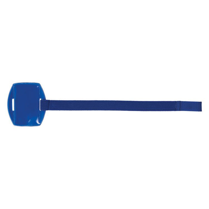 Squids 3386 Arm Band ID/Badge Holder, Vertical, Blue 3.75 x 4.25 Holder, 2.5 x 4 Insert