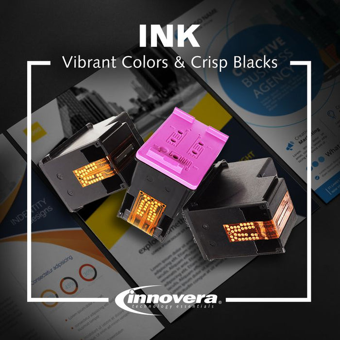 Remanufactured Yellow High-Yield Ink, Replacement for 910XL (3YL64AN), 825 Page-Yield