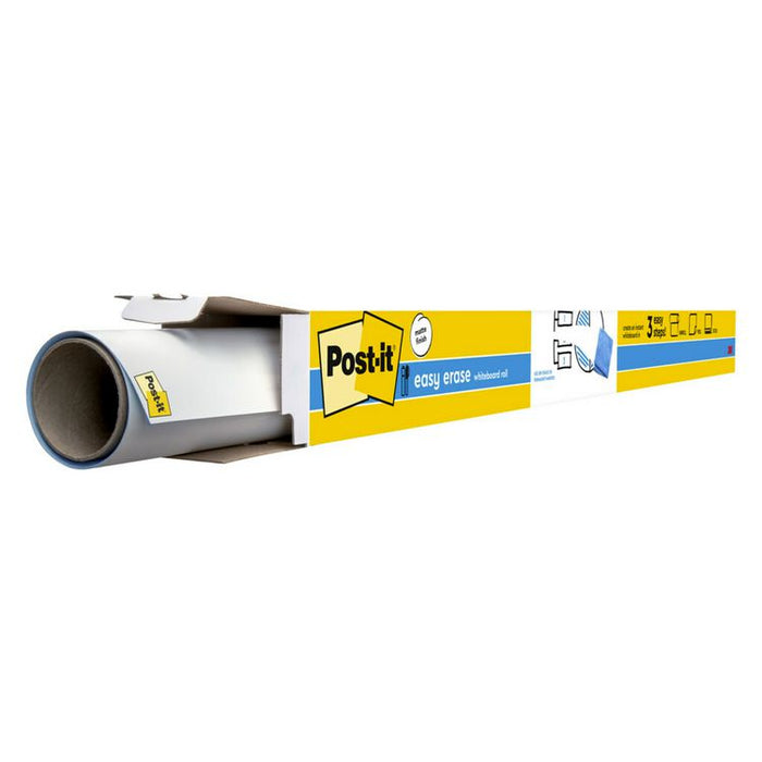 Easy Erase Permanent Marker Whiteboard Surface, Laminate Film, 72" x 48", White