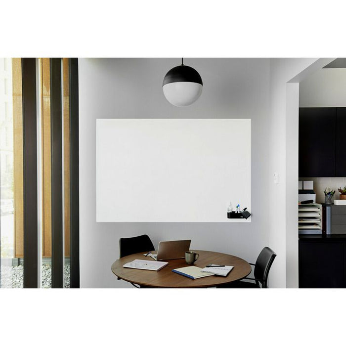 Easy Erase Permanent Marker Whiteboard Surface, Laminate Film, 48" x 36", White