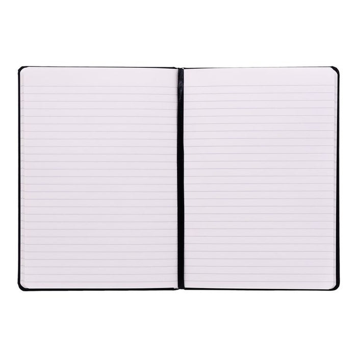 Soft Cover Notebook, College Rule, Black Cover, (96) 8.2 x 5.11 Sheets, 3/Pack