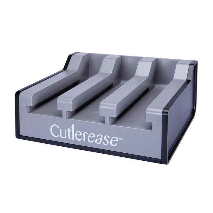 Cutlerease Dispensers, Holds 120 Knives, 2.25 x 11.25 x 24, Gray