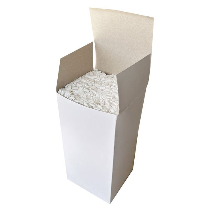 Wrapped Jumbo Straws, 10.25", Polypropylene, Red, 500/Pack, 4 Packs/Carton