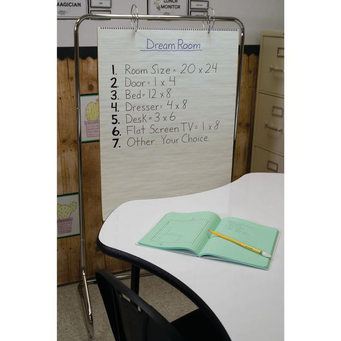 Chart Tablets, Presentation Format (1.5" Rule), (25) White 24 x 32 Sheets, 12/Carton