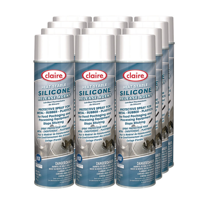 Silicone Release Agent, 11 oz Aerosol Can, 12/Carton