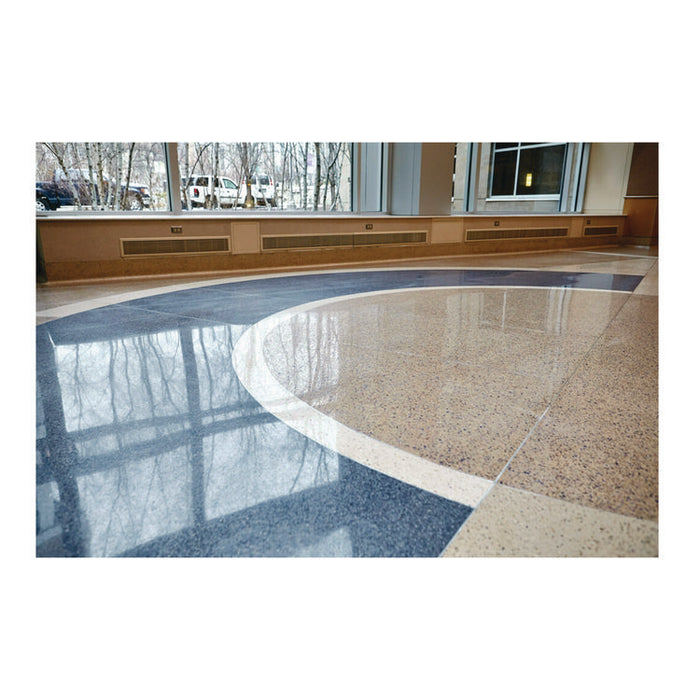 Low-Speed High Productivity 7300 Floor Pads, 13" Diameter, Black, 5/Carton
