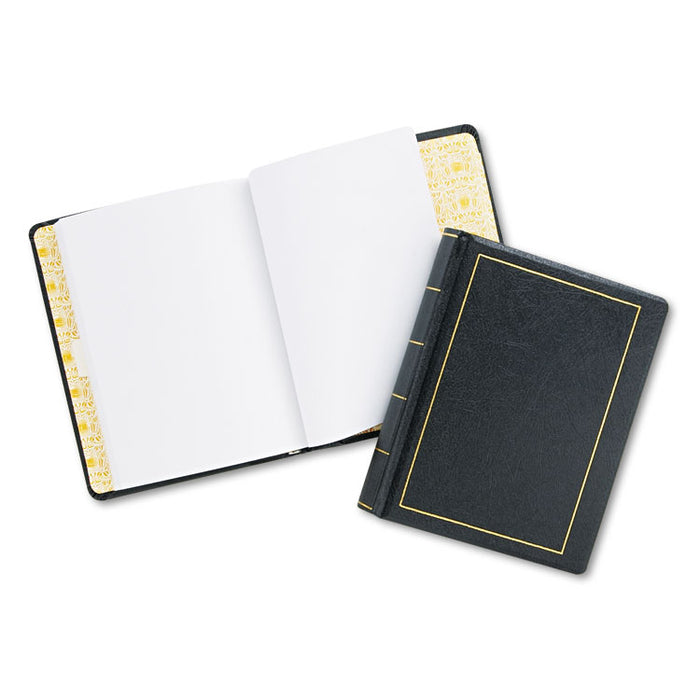 Looseleaf Corporation Minute Book, 1 Subject, Unruled, Black/Gold Cover, 11 x 8.5, 250 Sheets