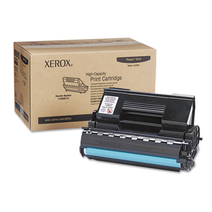 113R00712 High-Yield Toner, 19,000 Page-Yield, Black