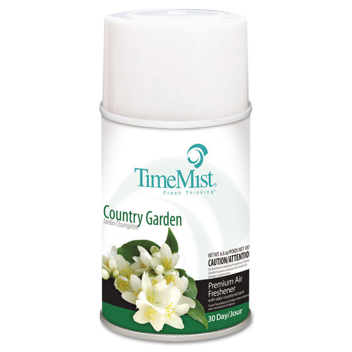 Premium Metered Air Freshener Refill, Country Garden, 6.6 oz Aerosol