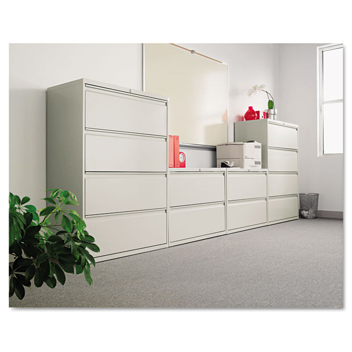 Two-Drawer Lateral File Cabinet, 42w x 18d x 28h, Light Gray