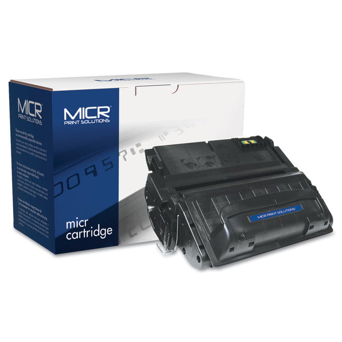 Compatible Q5942A(M) (42AM) MICR Toner, 10,000 Page-Yield, Black